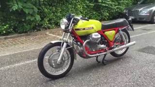 MOTO GUZZI V7 SPORT TELAIO ROSSO [upl. by Yruam]