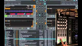 Xone K2 Traktor 4 Decks on any 2 Channel Mixer  FX [upl. by Chernow561]