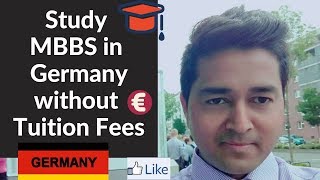 Study MBBS or Medicine in Germany without Tuition Fees [upl. by Olyhs]