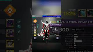 Currently the best armor in destiny 2 season 20 shorts [upl. by Yonah296]