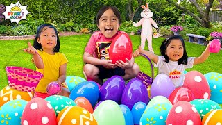 Ryans World MEGA Easter Egg Hunt [upl. by Eelannej]