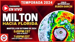 EN VIVO  Huracán Milton Hacia Florida [upl. by Sanalda]