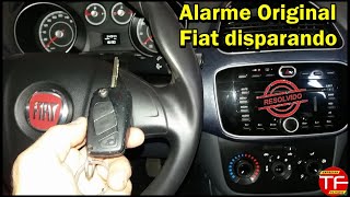 Alarme original de carros da linha Fiat disparando [upl. by Sualk]