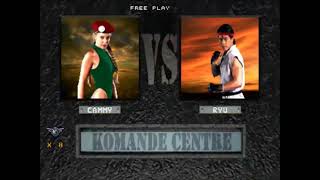 Street Fighter The Movie Arcade  Cammy Playthrough [upl. by Herrah45]