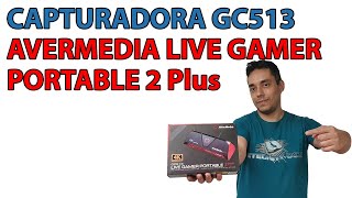 🔴 CAPTURADORA AVERMEDIA Live Gamer Portable 2 Plus Unboxing Funciones e Instalación ▶ CAPTURA SIN PC [upl. by Enyleve]