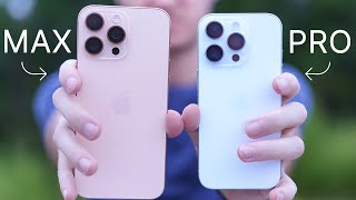 iPhone 16 Pro vs Pro Max After 25 Days  Don’t Be Like Me [upl. by Eittod264]