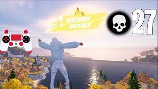 27 Elimination Solo Squads Gameplay quotBuildquot Win Fortnite Chapter 4 Season 3 [upl. by Schenck]