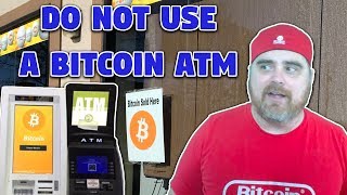 Do Not Use a Bitcoin ATM BTC ATM Review [upl. by Haneehs]