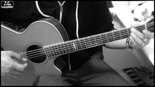 Desolate Ways  Morbid Angel Acoustic Guitar LessonCover with TabScore [upl. by Hterrag]