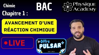 LIVE 2 Avancement dune réaction chimique BAC [upl. by Shotton]