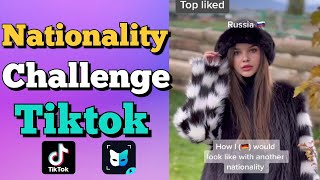 How would I look in Different Nationalities  Tiktok Nationality challenge  Face Play App [upl. by Cohby]