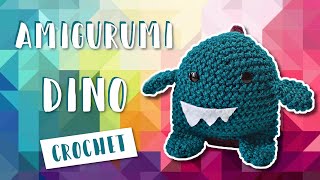 The Dinosaur Amigurumi Crochet Tutorial  Pattern PDF [upl. by Feer]