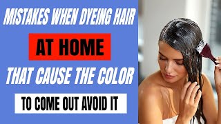 DONT MAKE THESE MISTAKES WHEN DYEING YOUR HAIR AT HOME BETTYLAZCANOENGLISH TEACHES YOU [upl. by Magena]