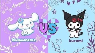 KUROMI AND CINNAMOROLL💙 LISA VS LENA 🖤 lisa lena lisaorlena kuromi cinnamoroll trending😍 [upl. by Iover]