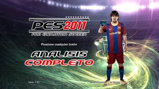 ⚽PES 2011 análisis completo⚽ Modos de juego🎮 Características mejoradas Gameplay✅ [upl. by Anirba]