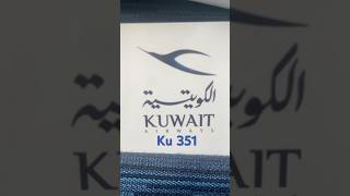 Kuwait airways flight ku351 landing full capture [upl. by Leanor]