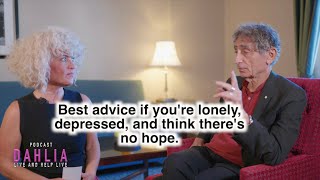 Dr Gabor Maté With Dahlia Best Advice If You Feel Lonely Depressed And Think All Hope Is Lost [upl. by Arayk]