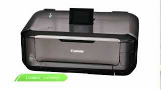 Canon Get Started  Wireless printing set up on your PIXMA printer [upl. by Nodnahs]