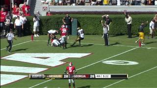 HIGHLIGHTS Mizzou downs Georgia 4126 [upl. by Letney]