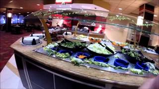 Fitzgeralds Casino Tunica Review Room Casino Buffet [upl. by Aixela]