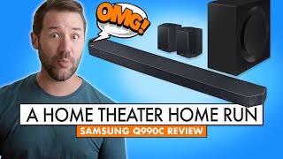 The BEST Home Theater SOUNDBAR JUST Got BETTER Samsung Q990C Review [upl. by Goetz]