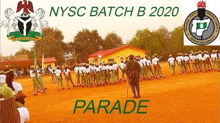 NYSC Batch B Stream 1A 2020 PARADE ONDO State  Slow and Quick Match [upl. by Lenka]