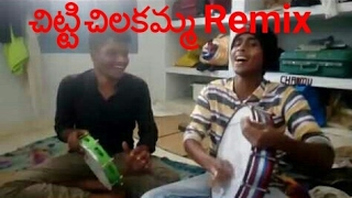 Chitti chilakamma new remix funny song by boys [upl. by Dnumde]