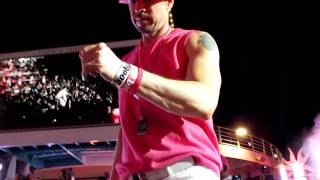 Donnie Wahlberg nkotb cruise 2011 [upl. by Woodring]