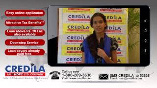 Student Interview  Renuka Deshmukh2  Credila Education Loan [upl. by Drofliw]