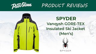 Spyder Vanqysh GORETEX Insulated Ski Jacket Review [upl. by Klinges124]