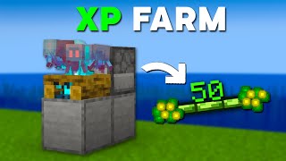 Minecraft 121 Best XP Farm  50 LEVELS in 4 Min [upl. by Domeniga]