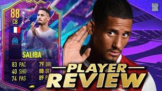 88 FUTURE STARS SALIBA PLAYER REVIEW FUTURE STARS SALIBA SBC  FIFA 22 ULTIMATE TEAM [upl. by Dorri563]