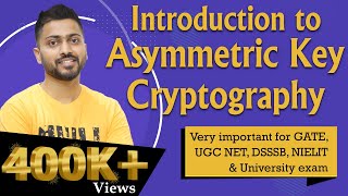 Lec83 Asymmetric key Cryptography with example  Network Security [upl. by Jacquelyn]