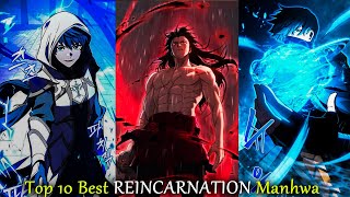 Top 10 Reincarnation Manhwa with OP MC [upl. by Ches]