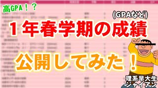 【成績公開】理系早大生ジャイアンが1年春学期の成績GPAなどを公開するぜ！【早稲田大学】《勉強声真似》 [upl. by Sregor]