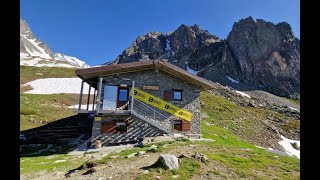 Al Rifugio Crête Sèche dal sentiero di cresta di Ru tra panorami spettacolari e salite intense [upl. by Ludwigg]