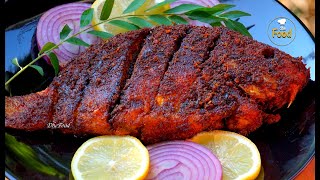 Easy Fish Fry recipe  Kerala style Meen porichath  Whole fish fry recipe  Kerala Fish fry [upl. by Lisha401]