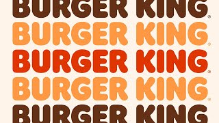 The official rebrand introduction video for Burger King [upl. by Diana]