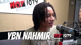 YBN Nahmir Of How He Recorded Rubbin Of The Paint On a Snow Microphone At His House [upl. by Rainer366]