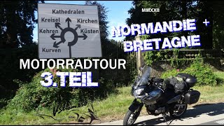 2022  Motorradtour Frankreich  Bretagne  Teil 3 Ziel Plouguerneau [upl. by Lrigybab]