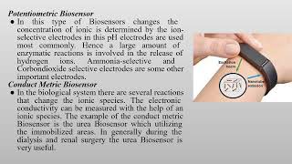 Biosensors  Dr U Danya  BOTANY [upl. by Chong476]