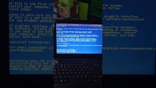 windows 8 Has Bsod ORIGINAL WINDOWS 7 [upl. by Eiznikam751]