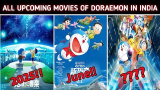 All Upcoming New Movie of Doraemon in India  Doraemon New Movie 2024 In Hindi [upl. by Lyell]