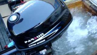 PARSUN 4HP Electric Outboard [upl. by Amelia949]