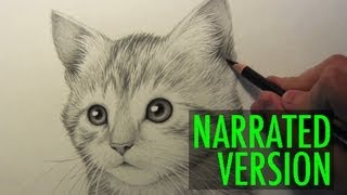 How to Draw a Kitten Narrated Step by Step [upl. by Jaffe]