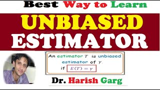 Unbiasedness Estimator  For good Point Estimator [upl. by Lurlene156]