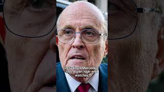 Rudy Giuliani says hes so broke he cant buy food [upl. by Omrellug]