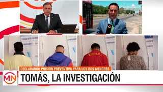 CASO TOMÁS UNO DE LOS MENORES DETENIDOS SE QUEBRÓ E IDENTIFICÓ AL AUTOR DE LA PUÑALADA [upl. by Hetti]