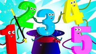 Five Little Numbers  Numbers Song 123  Nursery Rhymes  Baby Songs  Kids Rhymes [upl. by Arocet678]