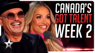 Canadas Got Talent 2024  Week 2 ALL AUDITIONS [upl. by Asiuqram]